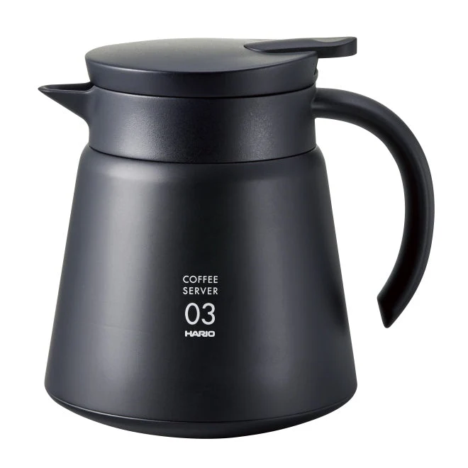 Hario Kanne V60 Heat Coffee Server 800 Gr. 03 schwarz, VHS-80B