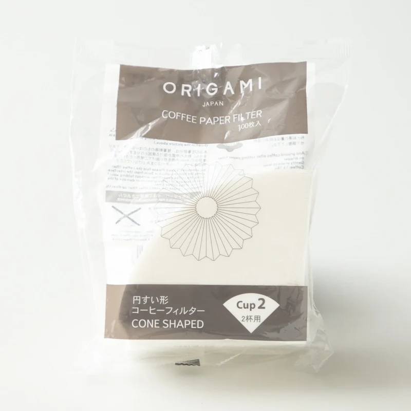 Origami Filterpapier Cup 2, für Origami Dripper S, 100 Stück