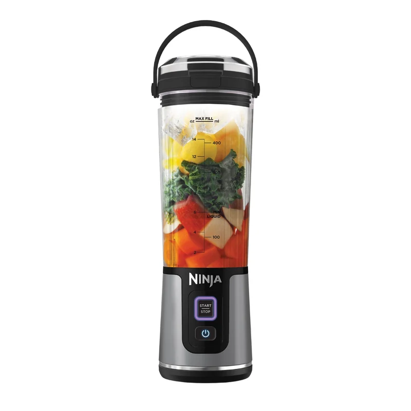 Ninja BC151EUBK kabelloser Standmixer Blast, schwarz