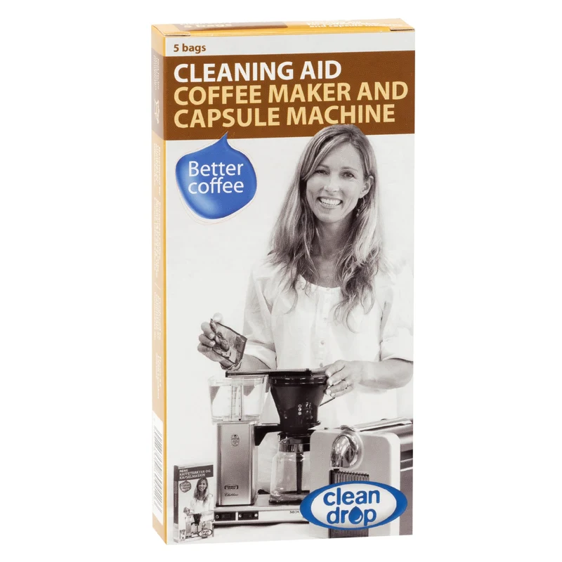 Clean Drop Reiniger, Flüssiges Reinigungsmittel für Moccamaster-Filterkaffeemaschinen