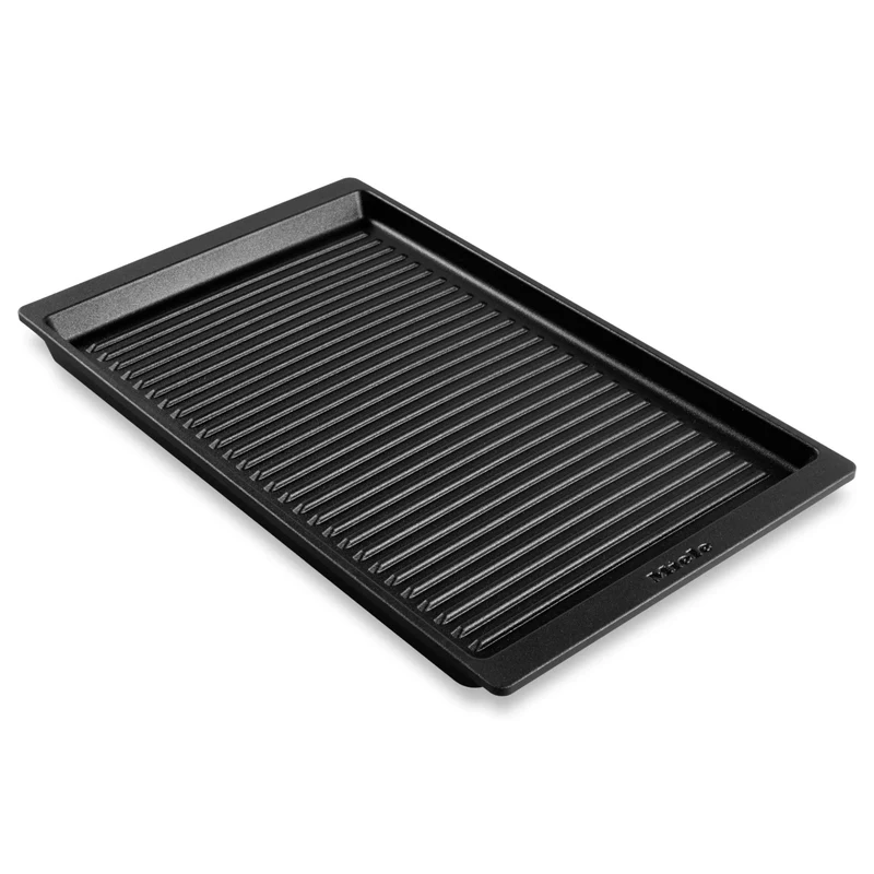 Miele Gourmet-Grillplatte GGRP für Induktionskochfelder, 24,2 x 41 x 2,3 cm