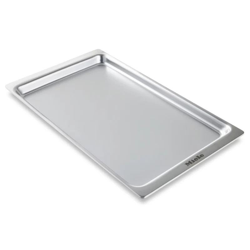 Miele Gourmet-Teppan Yaki KMTY, Edelstahlplatte für Induktionskochfelder, 24,2 x 41 x 2,27 cm