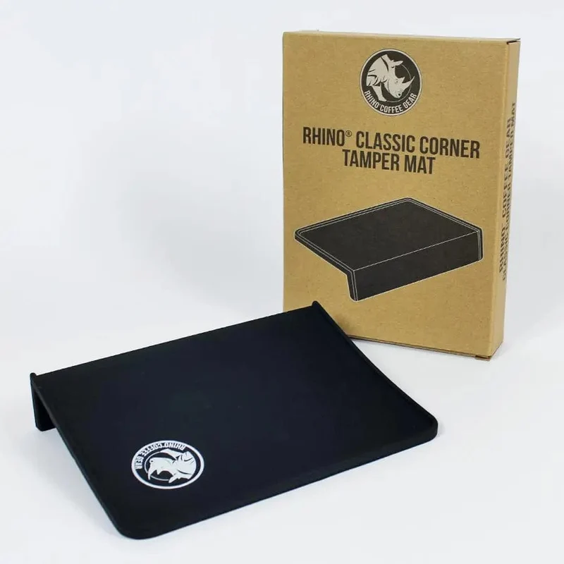 Rhinowares Classic Tamper-Matte mit Kantenschutz / Rhino Classic Corner Tamping Mat