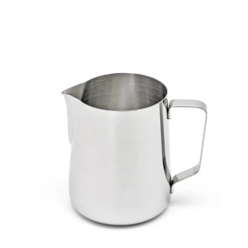 RHINOWARES Milchkännchen Classic 360, 450, 600 ml Edelstahl oder Schwarz