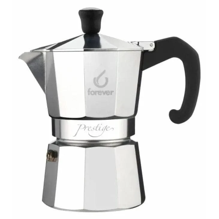 Miss Moka Prestige - Mokkakanne - Aluminium 6 Tassen