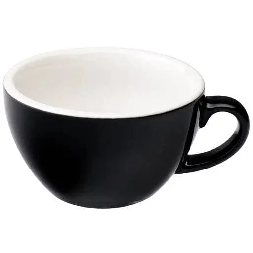 Loveramics Egg Cappuccino Tasse 200 ml Schwarz