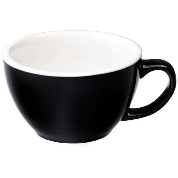 Loveramics Egg Cafe Latte / Milchkaffee Tasse Schwarz 300 ml
