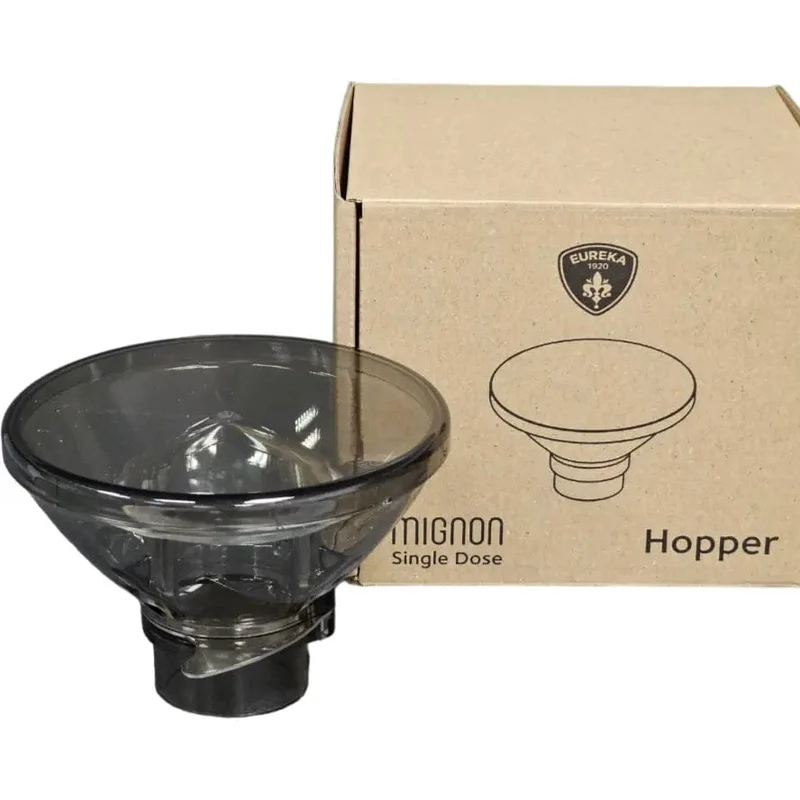 Eureka Single Dose Hopper Fume - Grau Schwarz