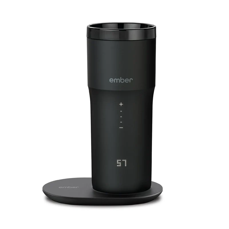 Elektrische Kaffeereisemug schwarz V2 - 355ml