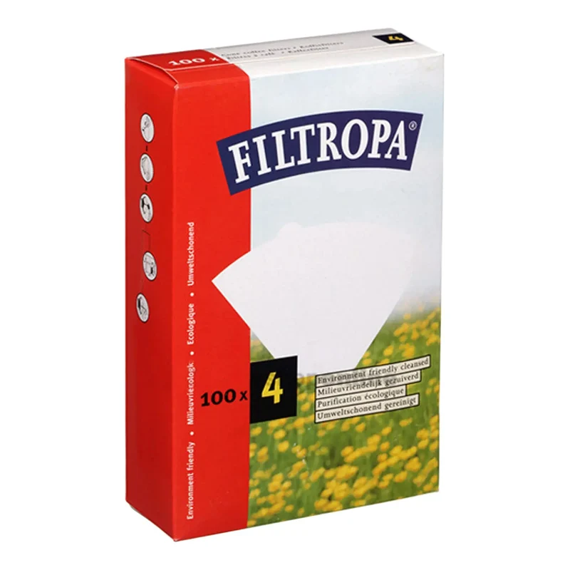 Filterpapier Melitta-Stil ungebleicht 1x4 100 Stück