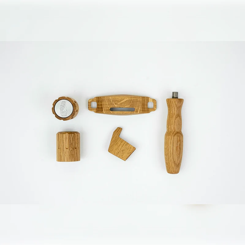 La Marzocco Linea Micra Holz Set Eiche von RB Crafts