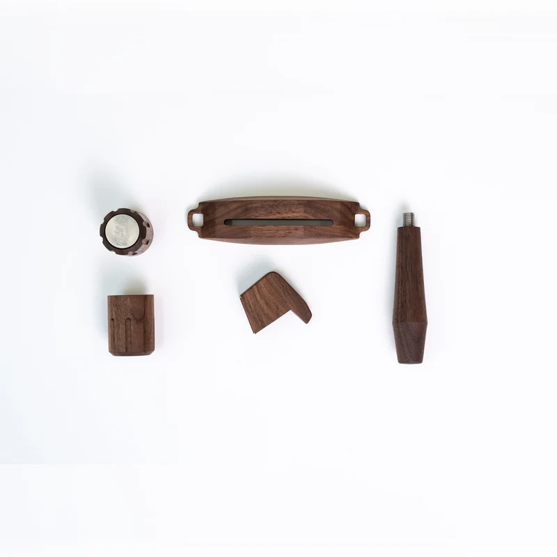 La Marzocco Linea Mini R Holz-Set Walnuss von RB Crafts
