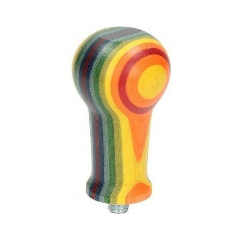 Tamper Griff Holz Regenbogen