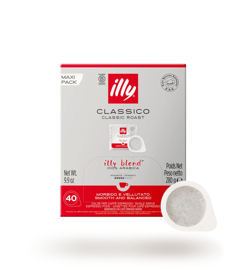 Classico ESPRESSO ESE Pads 40x ESE Pads 44mm 100