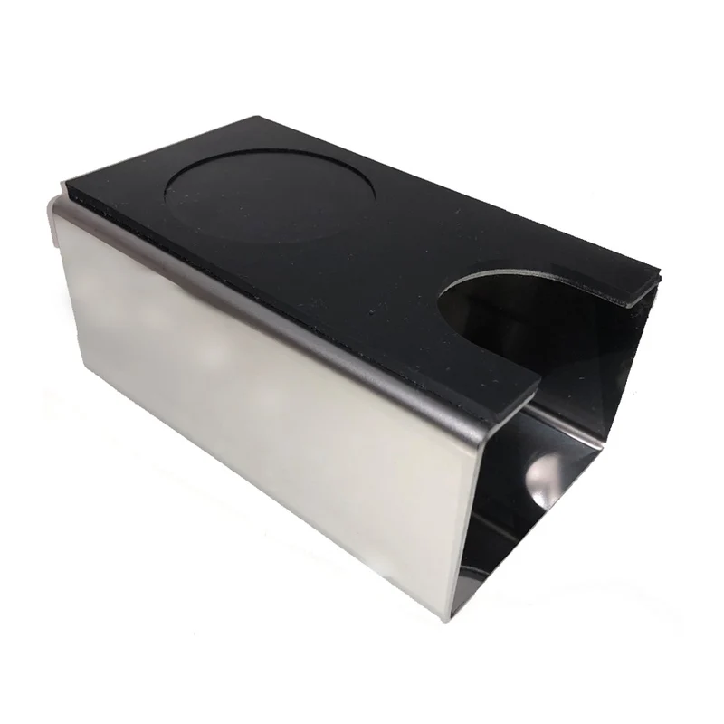 Tamping Station Inox Hochglanz