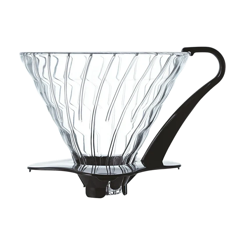 Hario V60 Glass Coffee Dripper 01 - Black