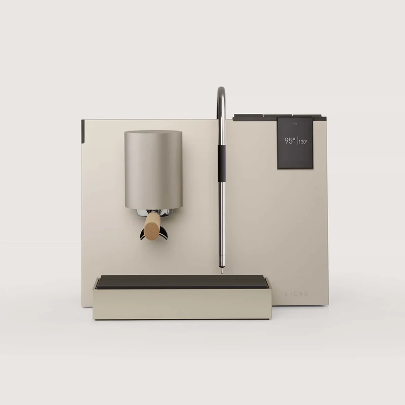 LIGRE youn Espressomaschine – Siebträger mit PID+, Auto-Milchschaum und 3:50 Min. Aufheizzeit