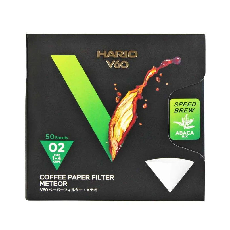 Hario V60 Meteor Papierfilter V60 02 – Das High-Speed-Upgrade für deinen Specialty Coffee