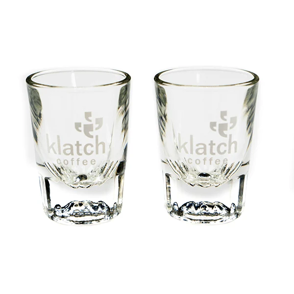 Klatch Espresso Shot Glass ~ Set of 2