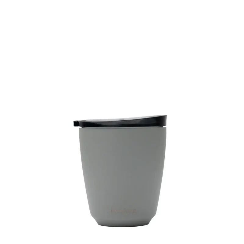 Huskee Stål Becher 235 ml – nachhaltige Kaffeetasse aus Edelstahl