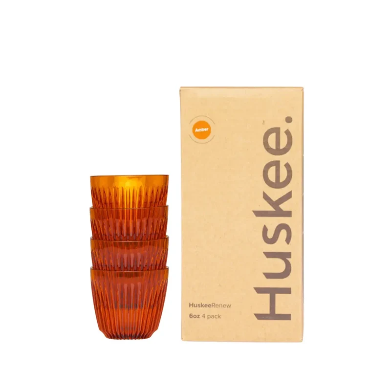 Huskee Renew 6oz 4er Pack Bernstein