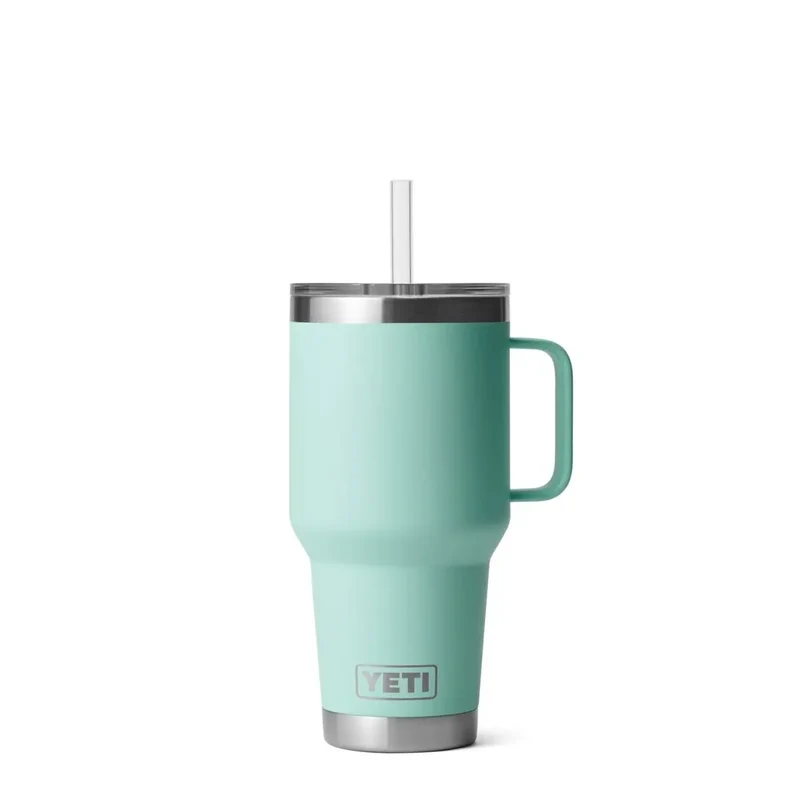 Rambler Strohbecher 1L - Türkis