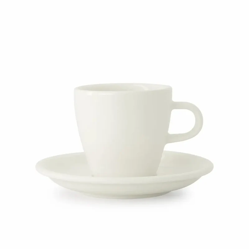 ACME Klassische Lange Schwarze Tasse Tulip 170ml - 6er Pack