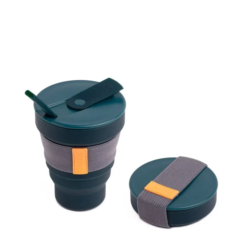 Mugg wiederverwendbar/faltbar. 16oz, Ocean