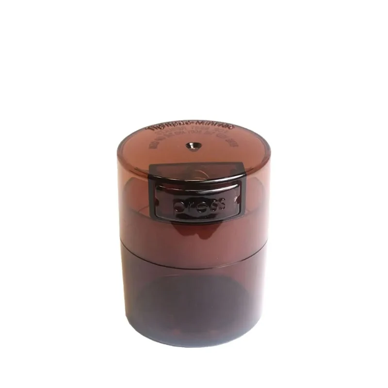 Vakuumdose Amber 50g unbeschriftet - Espresso Gear