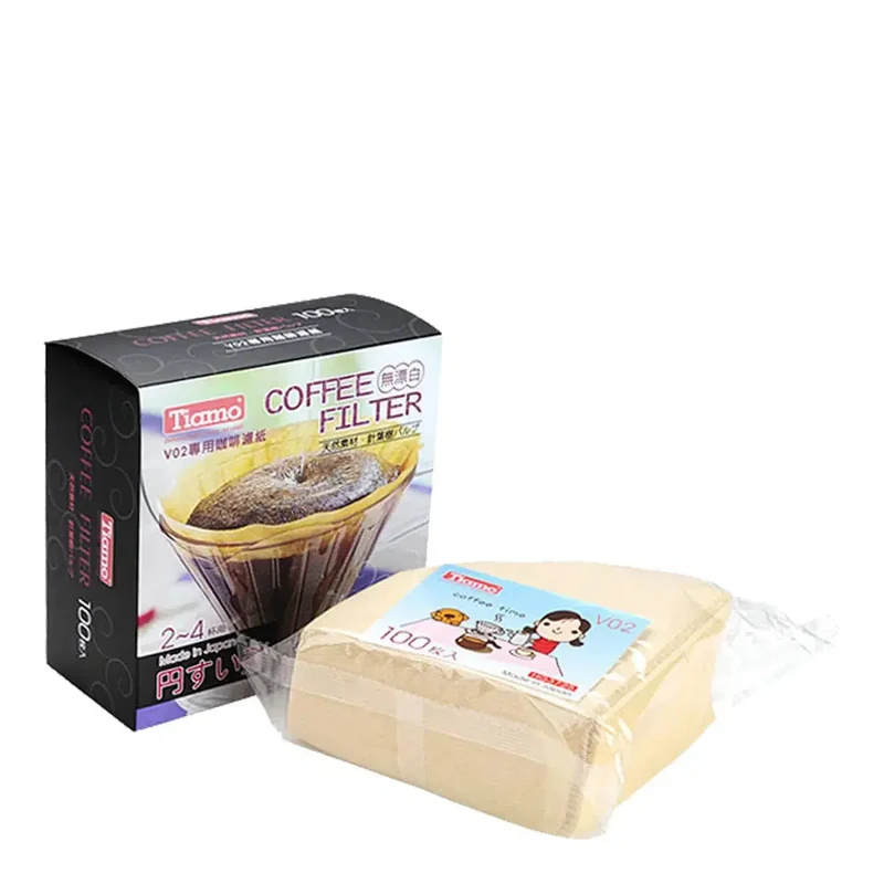 Tiamo V02 oblekt Filterpapier - 100 Stück