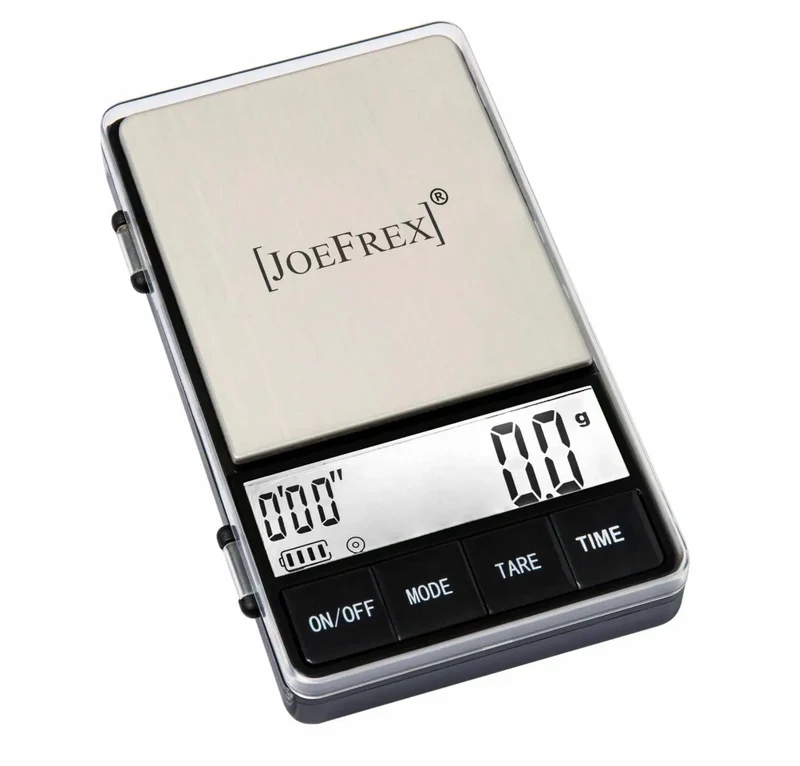 JoeFrex Digitale Kaffeemessgenauigkeitswaage mit Timer