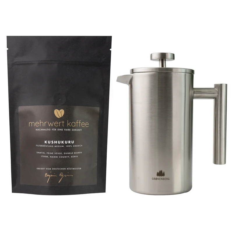 Groenenberg French Press & Kaffee im Set