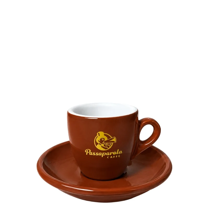 Passaparola Espresso Tasse dickwandig - Braun