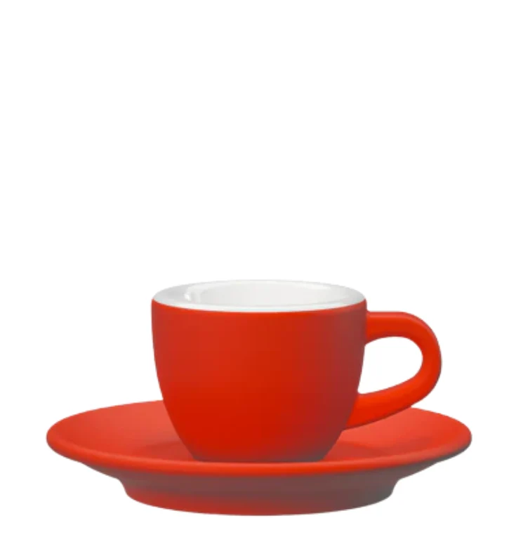 Tulipano Espressotasse Rot