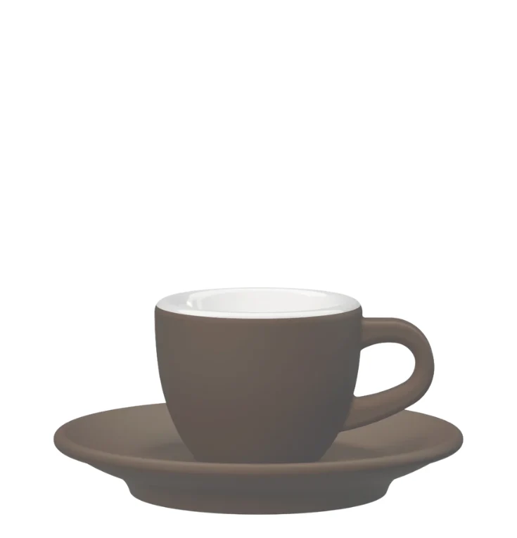 Tulipano Espressotasse Mokabraun