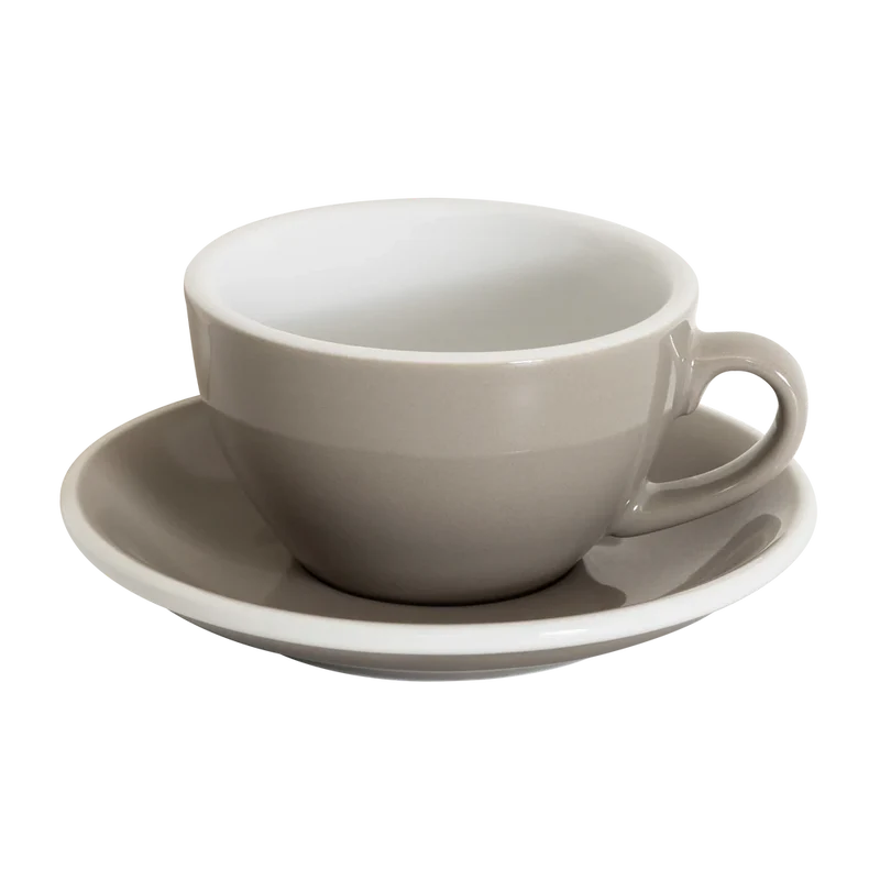 Cappuccinotasse Egg 200ml taupe von Loveramics