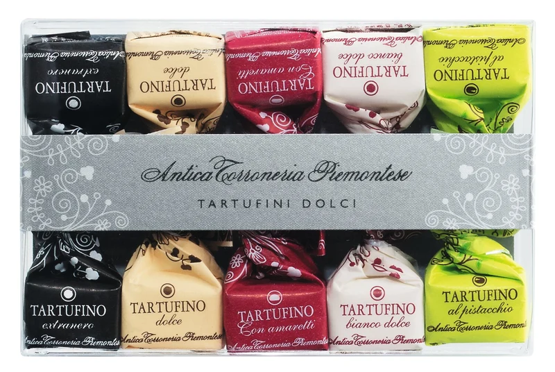 Tartufini Dolci Misti- italienische Schokoladentrüffel im 10er Etui