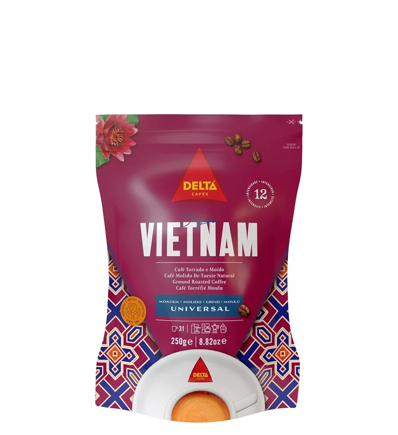Delta Vietnam gemahlener Röstkaffee | 220 g