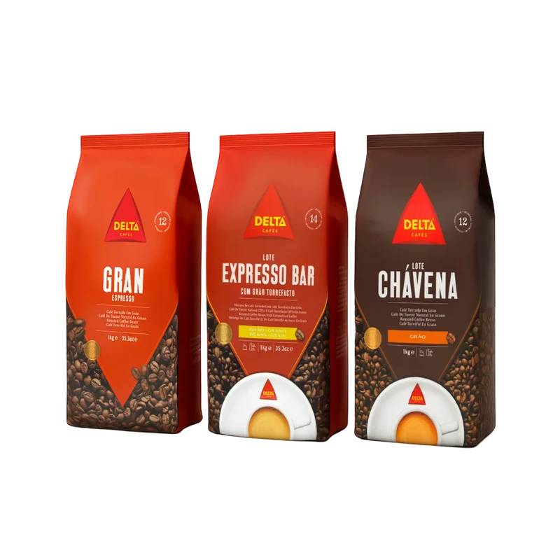 Delta Cafés Kennenlern-Set | 3x 1 Kg