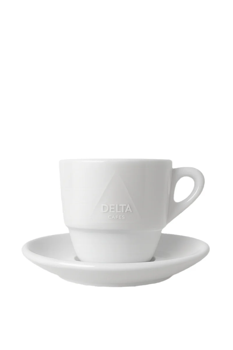 Cappuccino-Tassen Delta "Relevo" 170ml | 6 Stück