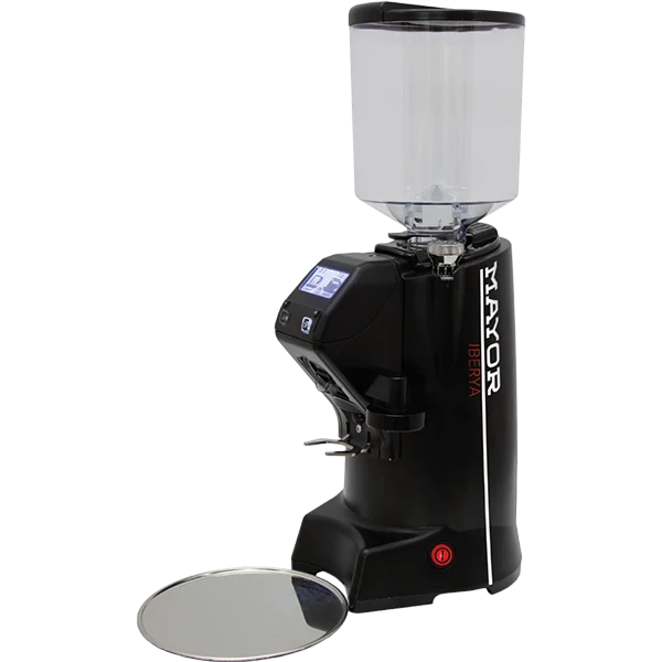 Kaffeemühle Mayor Iberya 75 E Schwarz (Bauart EUREKA Olympus 75 NEO) 75mm Mahlscheiben