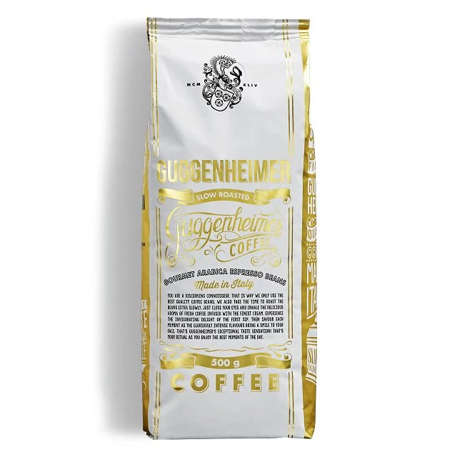 Guggenheimer Coffee 100% Gourmet Arabica Bohnen 500 g