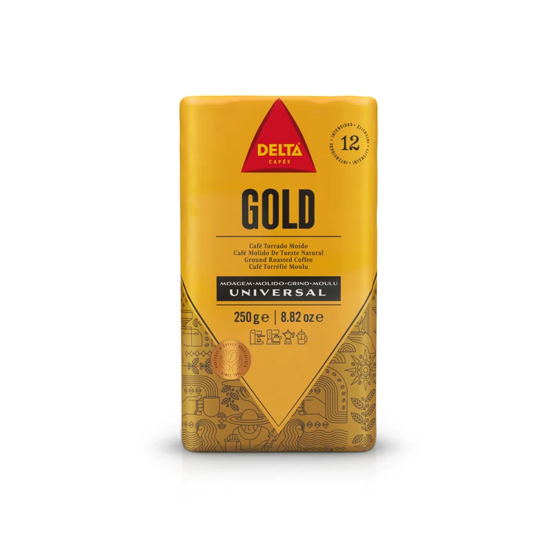 Delta Gold BRICK gemahlener Röstkaffee | 250 g