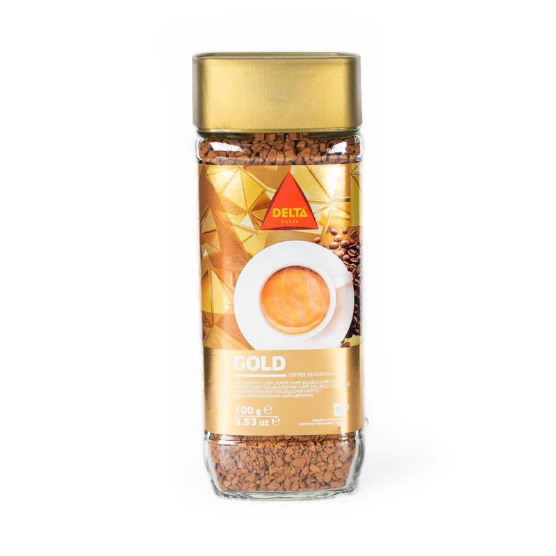 Delta Gold löslicher Kaffee | 100 g