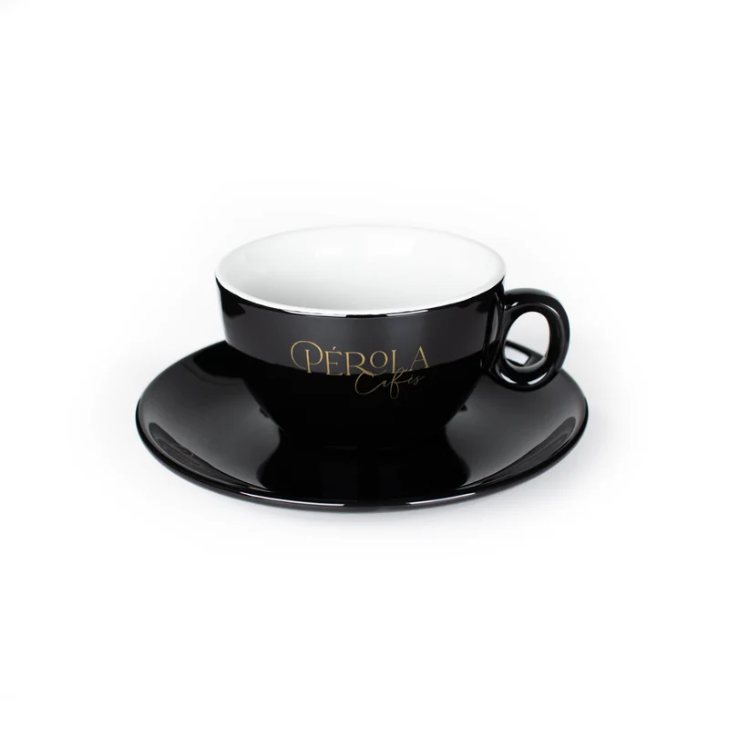 Große Cappuccino-Tassen Pérola Cafés 265ml | 6 Stück