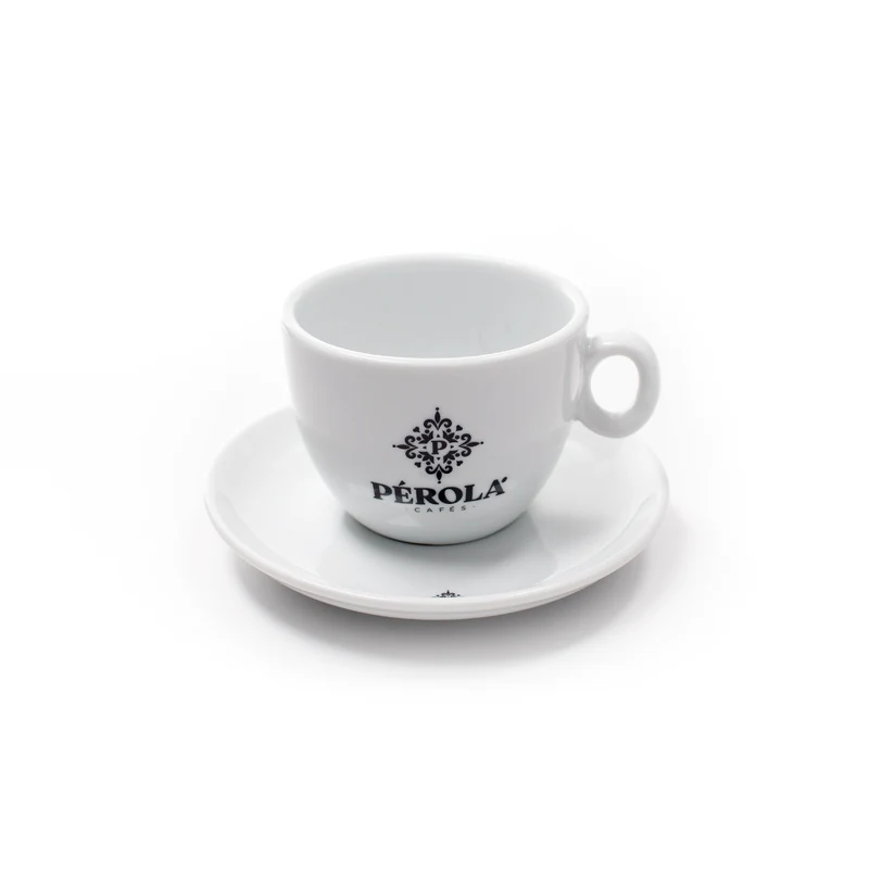 Cappuccino-Tassen Pérola Cafés 200 ml | 6 Stück
