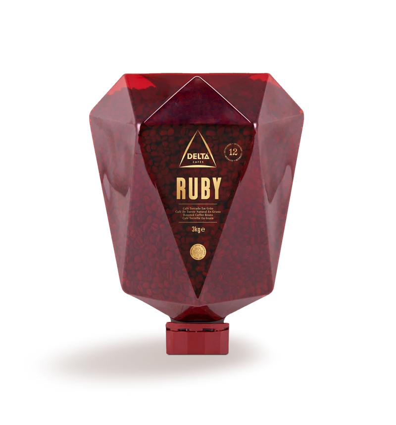 Delta Ruby ganze Kaffeebohnen | 3 Kg Dose