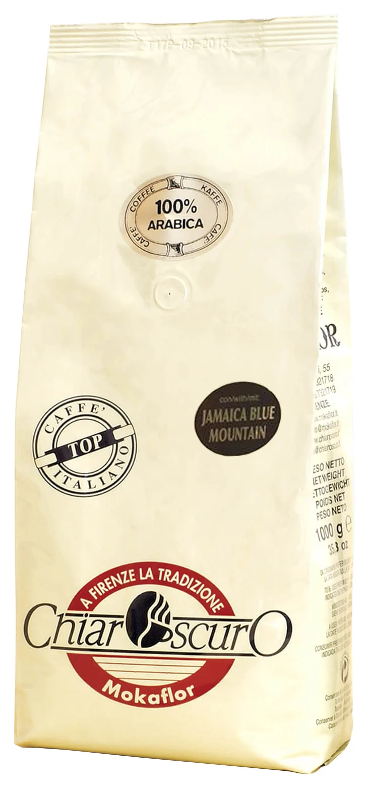 Chiaroscuro 100% Arabica mit Jamaica Blue Mountain
