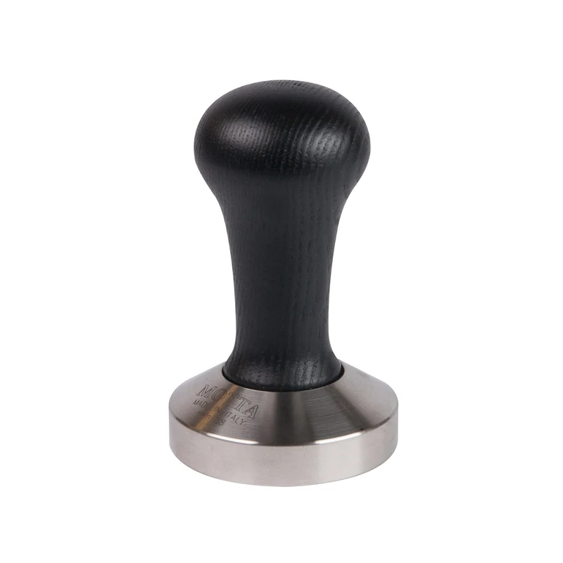 Motta Tamper 58mm Holzgriff Schwarz Nero Plan