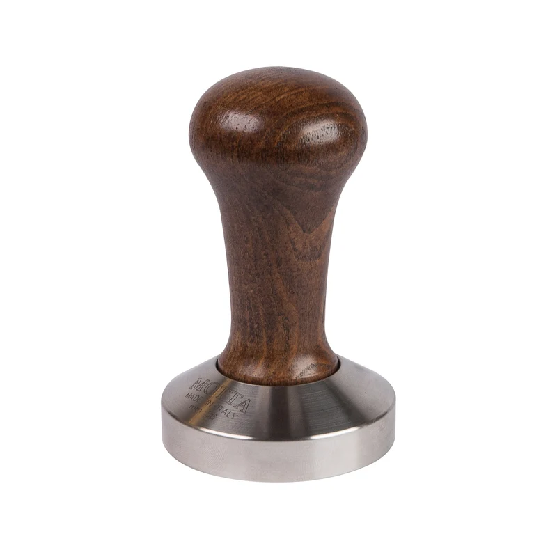 Motta Tamper Holzgriff Braun Marrone Plan 58mm